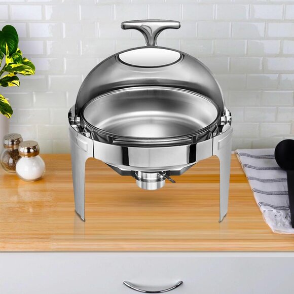 SOGA 6L Chafing Dish with Roll Top - Picture 3 of 8
